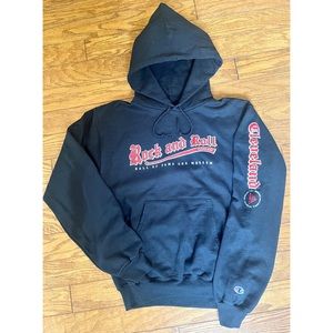 Vintage Champion Rock and Roll Hall of Fame & Museum Cleveland Hoodie